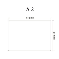 A3 A5 Magnetic White Board / Magnet Papan Tulis / Polos Magnet Lembaran