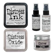 Tim Holtz Lost Shadow Retro Ink Pad Oxidation Spray Glaze Powder