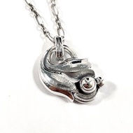 【日本直送 中古美品】ジョージジェンセン Georg Jensen ネックレス イヤーペンダント 1999 ヘリテージ コレクション シルバー925