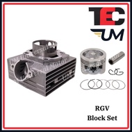 SUZUKI RGV120 RGV 120 CYLINDER BLOCK SET TEC COMPLETE BLOK PISTON RING 56MM RACING STANDARD STD