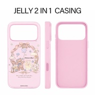 Busur Beruang Kelinci [Case Meteor] 2 In 1 Case Vivo Y31d Y11d Y05 A31D Pro V70 Fe Y29 5G V60 Lite Z