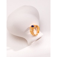 IRIS ORIGINAL DESIGN VINTAGE 100% SLIVER series | Lapis lazuli ring | J0239 เครื่องประดับ แหวน ทอง18K