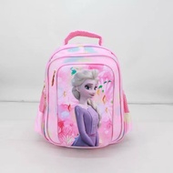 frozen 3zipper school backpack 12inch