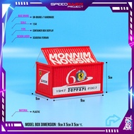 Acrylic Display Box Container Custom Scuderia Ferrari For Hot Wheels, Matchbox, Tarmac, Mini GT, Tom
