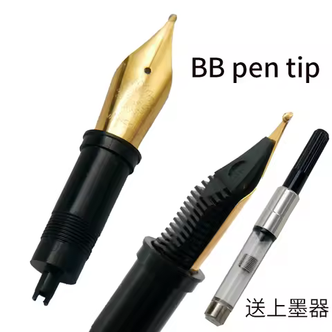 Pen accessories, ink absorber, pen tip, JOWO special polishing, size 6 big tip, WANCHER replacement