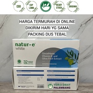 NATUR E WHITE 32 KAPSUL NATUR-E WHITE 32KAPSUL NATURE GLUTATHIONE VITAMIN E OLIVE FRUIT EXTRACT