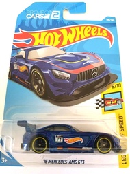 Hot Wheels 2018 50th Anniversary Legends of Speed '16 Mercedes-AMG GT3 196/365, Blue