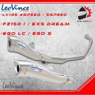 LEOVINCE EXHAUST COBRA RACING FULL SYSTEM YAMAHA LC135 4S 5S FZ150 I EX5 DREAM EGO LC EGO S
