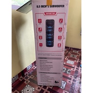 BT speaker 8.5inch 3 subwoofer