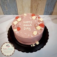 tart brownies / tart simple / kue ulang tahun coklat