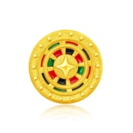CHOW TAI FOOK Token of Friendship [周大福友禮] Collection 999 Pure Gold Charm - Roulette R25721