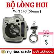 Win140 air bore set (56mm), inner length 78mm + neck 20mm, closed 143cm3