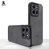 For Honor X6C / X8C 4G Case Translucent Hard Back Skin-Feel Soft TPU Frame Shockproof Slim Thin Cove