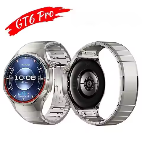 Original No Gaps Luxury Titanium Strap for Huawei Watch GT 6 Pro Metal Bracelet for Huawei Watch GT6