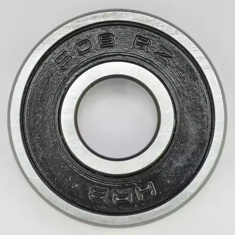 [16-pack][HRB 608RZ P0]Roller Skate Wheel Bearings 608 608RS 608D1 608DD 608DDU 22mm 8mm Double Rubb