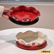 New Year Fruit Plate Snack Biscuit Fruit Plate Candy Plate Rotating Fruit Plate Dried Fruit Plate Ji