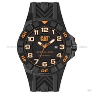 Caterpillar CAT Watches .Men's Analog Watch Special OPS 1 Date 45.5mm Silicone Strap Black *Original