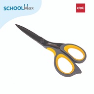 Deli Black Coated Scissors Multipurpose 6 4/5 Inches (175mm) No.E6027/Handle