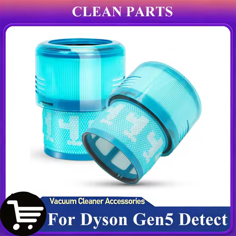 Replacement For Dyson Gen5 Detect/Gen5 Outsize Fluffy Vacuum Cleaner Durable Filters Cleaning Tool S