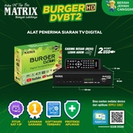 Receiver Tv | Set Top Box Tv Digital Matrix Burger Hijau Receiver Tv