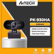 A4Tech PK-930HA Full HD 1080p Auto Focus Webcam for Streaming, Laptop PC Video Conference Camera