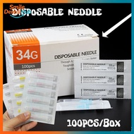Bulk Pack Disposable Sharp Skin Puncture Needle 27G 34G 33G 34G Sizes 13mm 4mm 6mm 8mm for Medical W