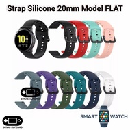 Strap Silicone 20mm FLAT aukey sw-1 smartwatch silikon tali