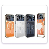IPHONE 2 in 1 Phantom Chrome MagSafe GKK Case For 17pro 17promaxiphone