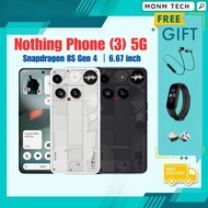 [Global version] Nothing Phone (3) 5G Telefon Pintar (12GB RAM + 256GB ROM)(16GB RAM + 512GB ROM)