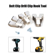 -New In April-Clip Hook For Makita Silver 45*30mm Drill Belt For Electric Drill Reliable