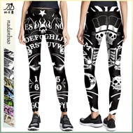 Spring Summer European American Simple Solid Color Text Print Leggings Casual Sports Yoga Pants KYK1220