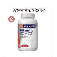 VitaHealth Vitamin K2+D3 90s (EXP:03/2027)