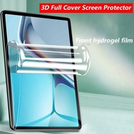 XiaoMi Pad5 Pad5Pro Pad6 Pad6Pro 2Pcs 400D HD Clear Soft Hydrogel Film For XiaoMi Pad 6 6S 5 Pro Max 11 12.4 14 inch Anti Blue Light Anti Scratch Tablet Screen Protector