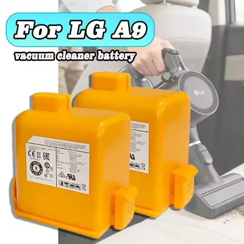For LG A9 Vacuum Cleaner Battery Perfectly compatible with LG CordZero A9 series vacuum cleaners, ea