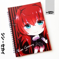 Gremory Anime High School Makeup Notebook DxD