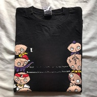 เสื้อยืดแขนสั้นลายการ์ตูน the Family Guy สำหรับวัยรุ่น ผ้าฝ้าย ป้องกันรังสียูวี คุณสมบัติพิเศษอื่นๆ 