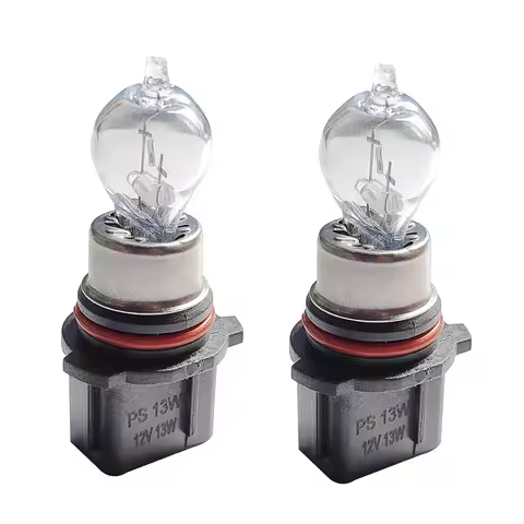 2Pcs Warm White PG18.5D-1 P13W Halogen Lamp For Audi A4 B8 Skoda Yeti 5L Mazda CX-5 Peugeot 508 Dayt