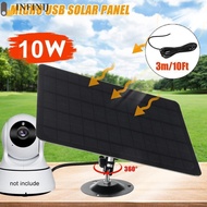 5V 10W Solar Panel 360 Adjustable Mounting Solar Panel Kit for Security Camera [infinij.sg]