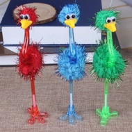 Cartoon Animal Pen Shape Plush Bird Toy Gift Pen Two Yuan Store Ostrich Ballpoint Pen FL01.29