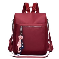 Bagpack Bag Cat Oxford Waterproof Teenage BegTravel Casual AS01560