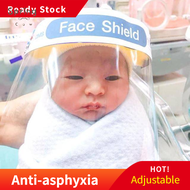 Spring cow Baby Infant Face Shield Double-sided Transparent Anti-fog Anti-liquid Splash Eye Protection Face Cover