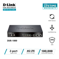 D-Link DSR-1000 Dual WAN 4-Port Gigabit VPN Router