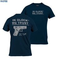 T-shirt We Trust in Glock - By Rotee - Hitam S