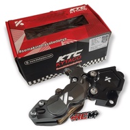 KALIPER CALIPER DEPAN NMAX N MAX N-MAX OLD LAMA ALL NEW NMAX 4 PISTON CRM C4R-07F HITAM BLACK GREY GRAY ABU - ABU ORI ORIGINAL KTC KYTACO ASLI