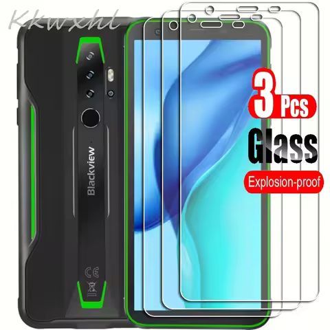 3PCS Tempered Glass For Blackview BV6200 Plus Color 6 BV5500 Plus BV6300 BV9900 BV9900E BV5900 BV550