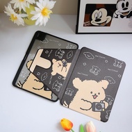 Samsung Tablet case For Tab S9 S9+ S9FE Pen Holder Puppy Camera S10+