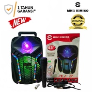 Gratis Mkc Kimiso Speaker Bluetooth Karaoke Black Spider 15600 Qs-4813