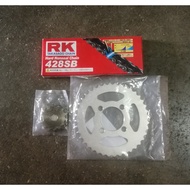 RK STEEL KRISS SPROCKET SET (428-108/14/40)
