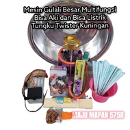 (COD) Promo Mesin Gulali Multifungsi Bisa Aki dan Bisa Listrik Murah Lengkap Komplit Banyak Bonus / 