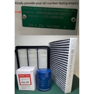 Honda Civic 2021 1.5 FE1,FL1 Oil/Engine/Aircon Servicing kit